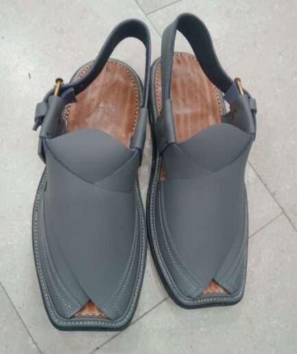 Hand made charsada chapple, leather made